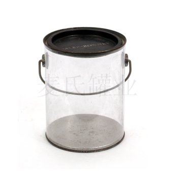 馬口鐵PVC桶,金屬PVC手挽鐵桶,精致圓形PVC鐵桶