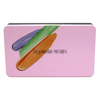 粉色方形禮品鐵盒_廠家直銷精美禮品鐵盒包裝